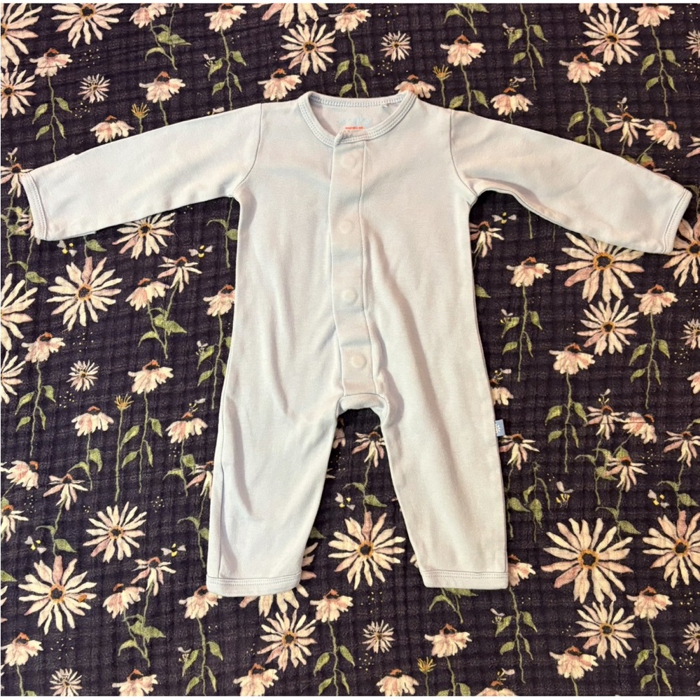 Magnetic Me Light Blue Baby Onesie